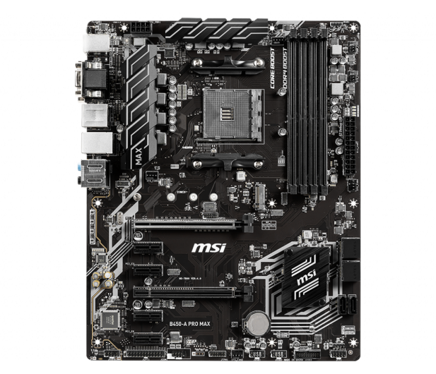 MSI B450-A PRO MAX - 508076 - zdjęcie 4